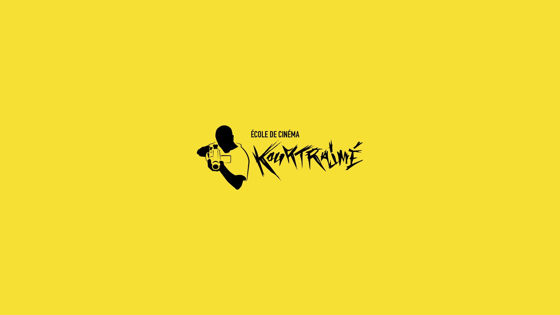 logo ecole kourtrajmé jaune / %sitename